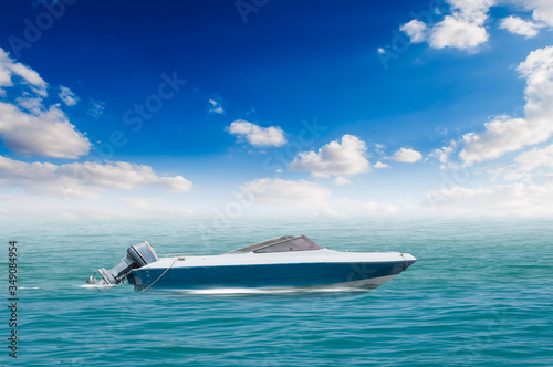 boat on the sea