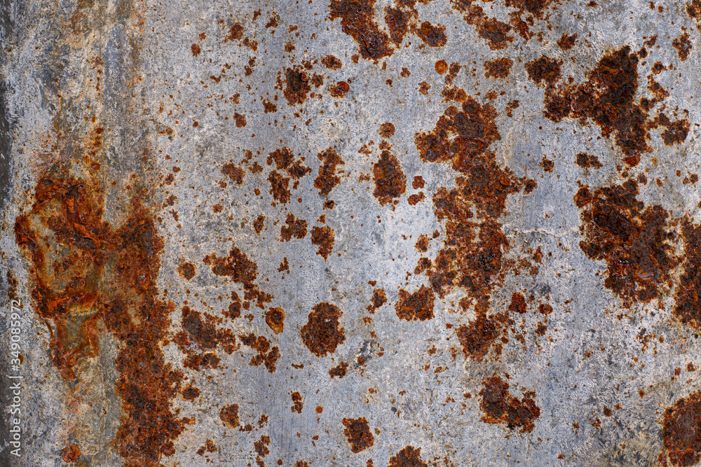Textura en chapa de metal galvanizado con oxido Textura en chapa de metal galvanizado con oxido
