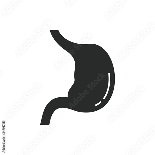 stomach icon vector design illustration