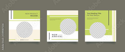 Unique Editable modern Social Media banner Template.Promotional web banner for social media. Elegant sale and discount promo. Fashion and lifestyle blog templates, web banners