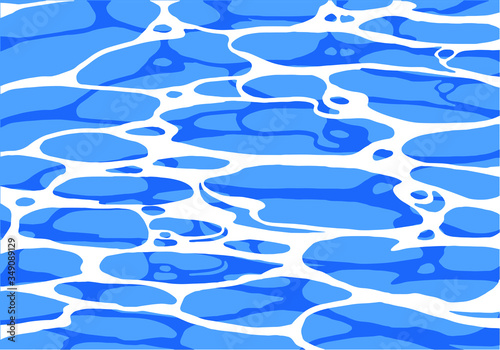 水面のイラスト