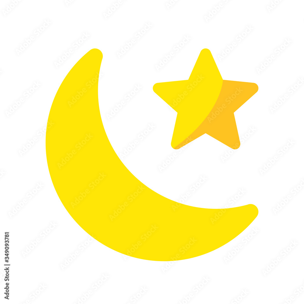The best moon icon, illustration vector. Suitable for many purposes. The best moon icon, illustration vector. Suitable for many purposes.