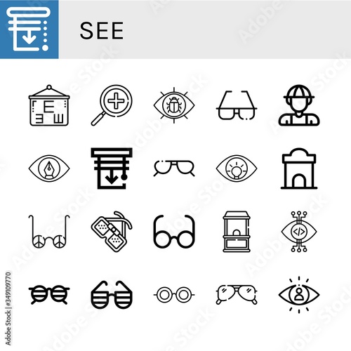 see simple icons set