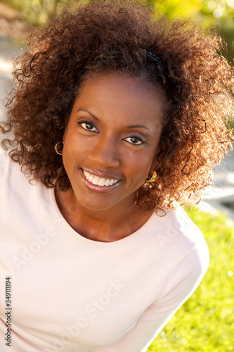 African American mature woman.