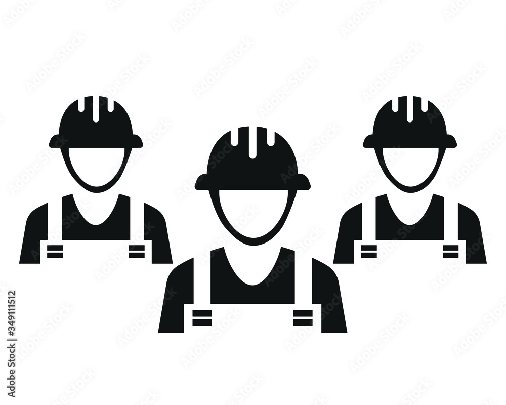worker icon. industrial workers icon worker icon. industrial workers icon