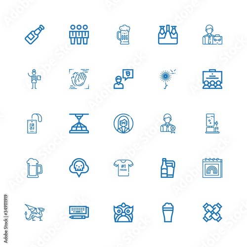 Editable 25 company icons for web and mobile