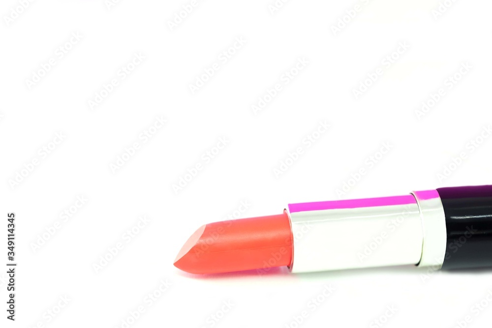lipstick isolated on white background,make up and beauty concept lipstick isolated on white background,make up and beauty concept