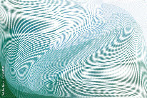 Halftone dots pattern texture background. Low poly design
