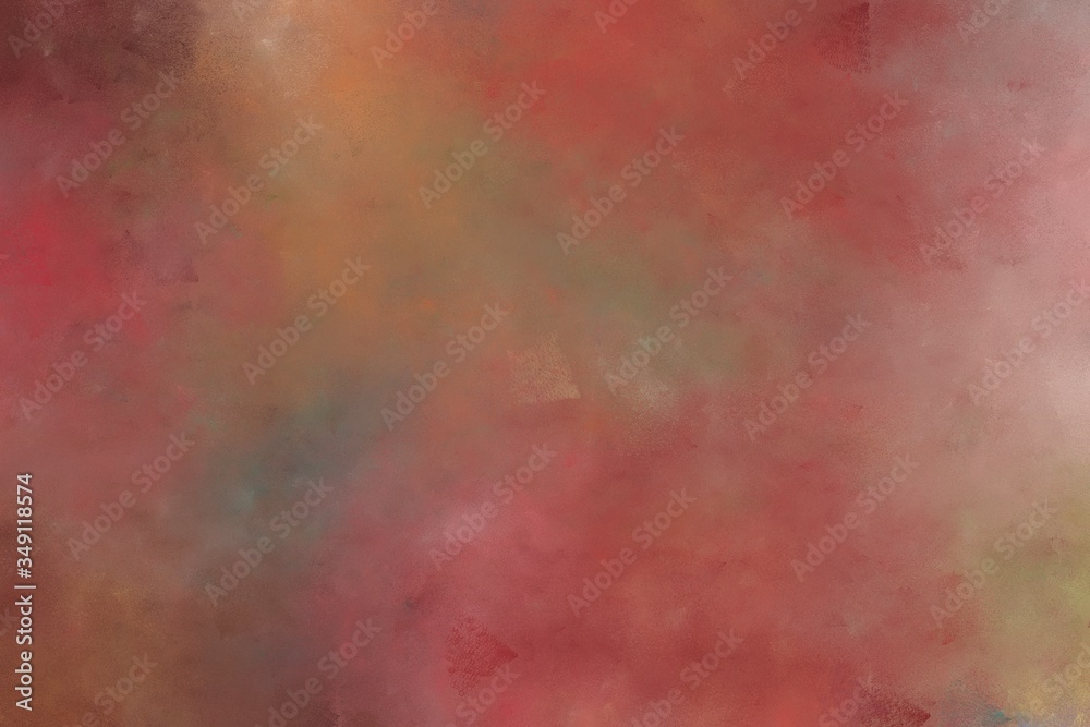 beautiful abstract painting background graphic with pastel brown, rosy brown and old mauve colors. background with space for text or image