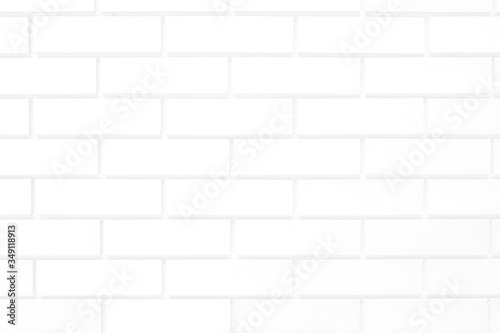 Construction background brick wall of white abstract style