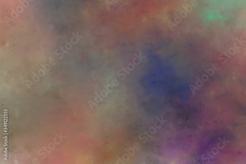 background pastel brown, rosy brown and dark slate gray colored vintage abstract painted background with space for text or image. can be used as wallpaper or background