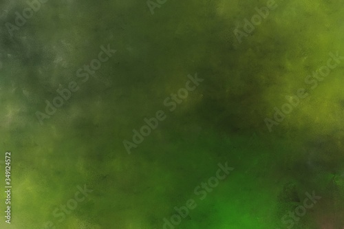 beautiful abstract painting background graphic with dark olive green, olive drab and moderate green colors. can be used as poster or background