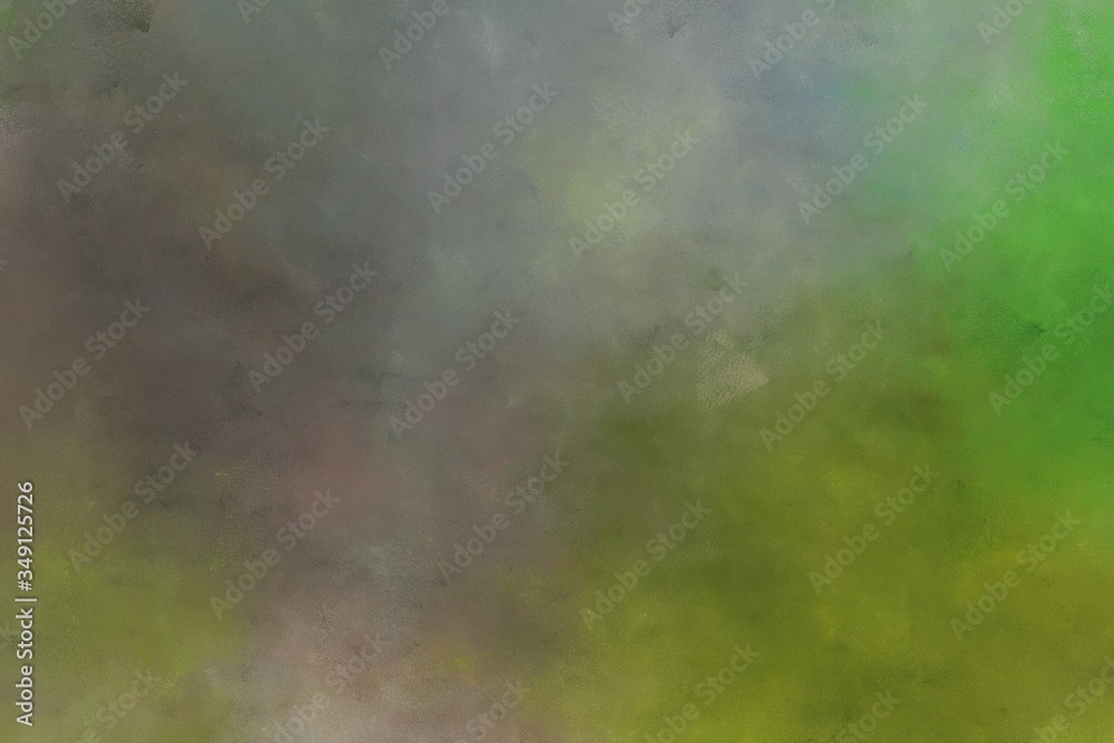 beautiful dark olive green, gray gray and moderate green colored vintage abstract painted background with space for text or image. can be used as poster background or wallpaper