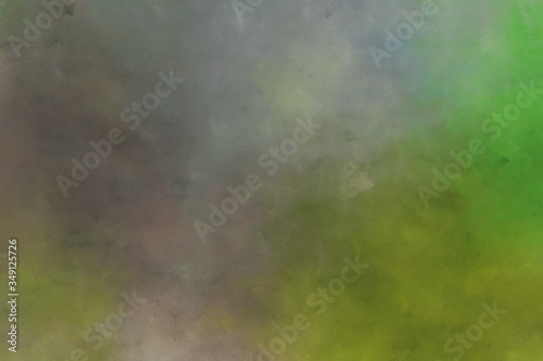 beautiful dark olive green  gray gray and moderate green colored vintage abstract painted background with space for text or image. can be used as poster background or wallpaper