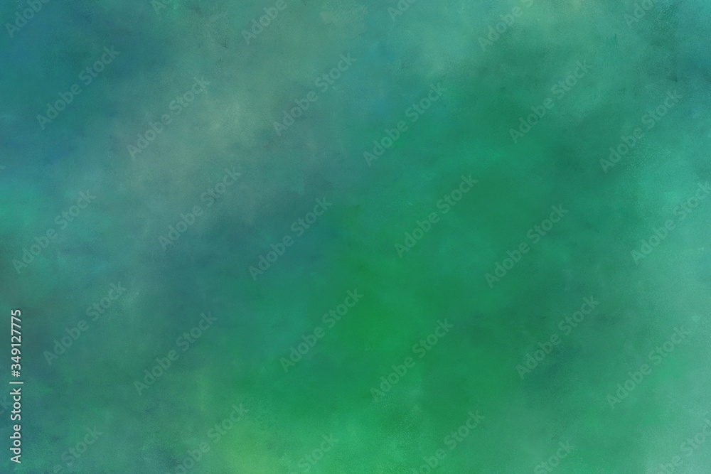 background sea green, cadet blue and medium aqua marine colored vintage abstract painted background with space for text or image. background with space for text or image