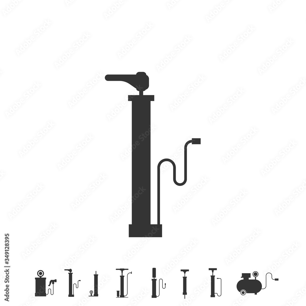 air pump icon vector illustration design air pump icon vector illustration design