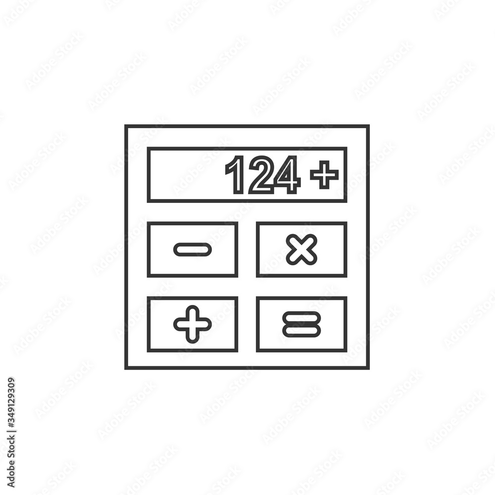 calculator icon vector illustration design calculator icon vector illustration design