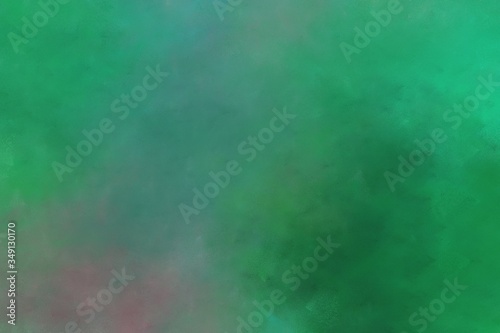 background abstract painting background graphic with sea green, teal green and dim gray colors. background with space for text or image