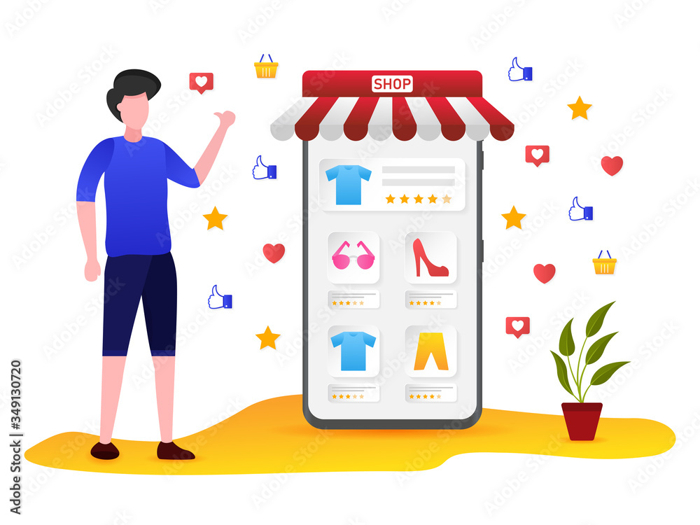 Customers give the best rating in online shopping Customers give the best rating in online shopping