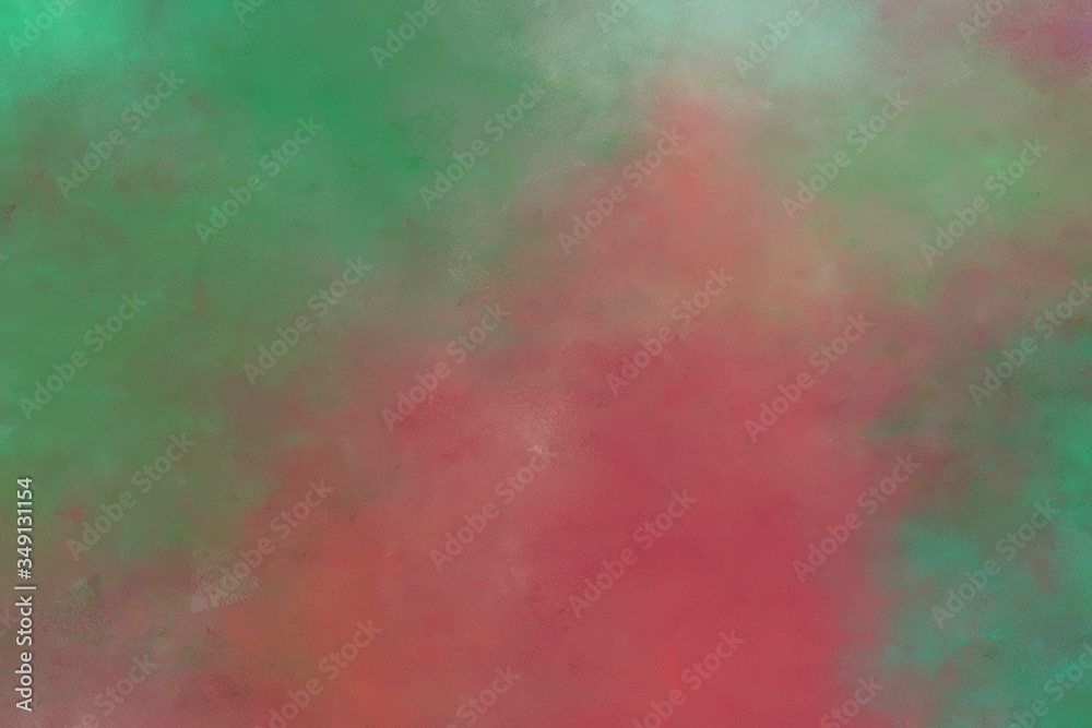 wallpaper background abstract painting background texture with pastel brown, sea green and dark sea green colors. vintage texture, distressed old textured painted design