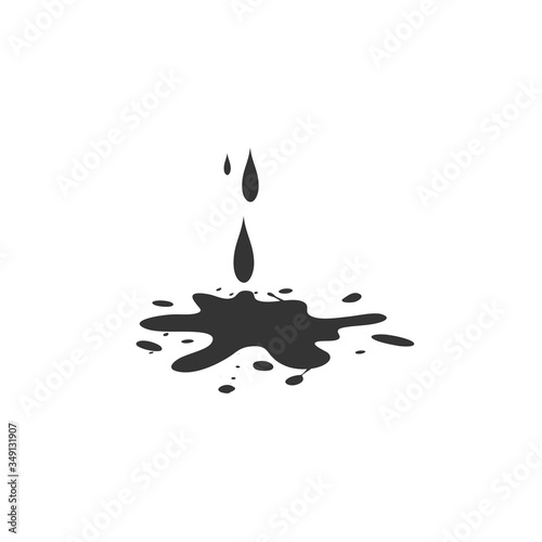 oil droplet icon vector illustration design