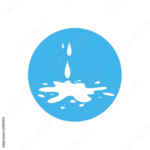 oil droplet icon vector illustration design