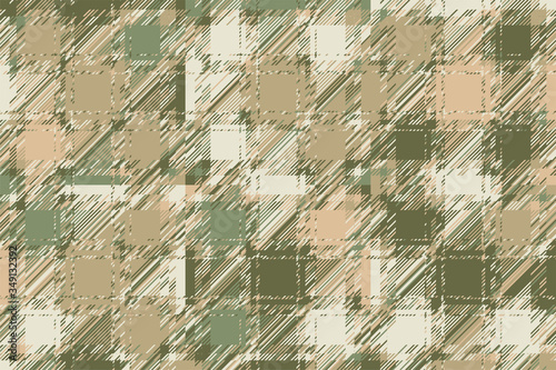 Modern glitch background. Color geometric abstract pattern vector.