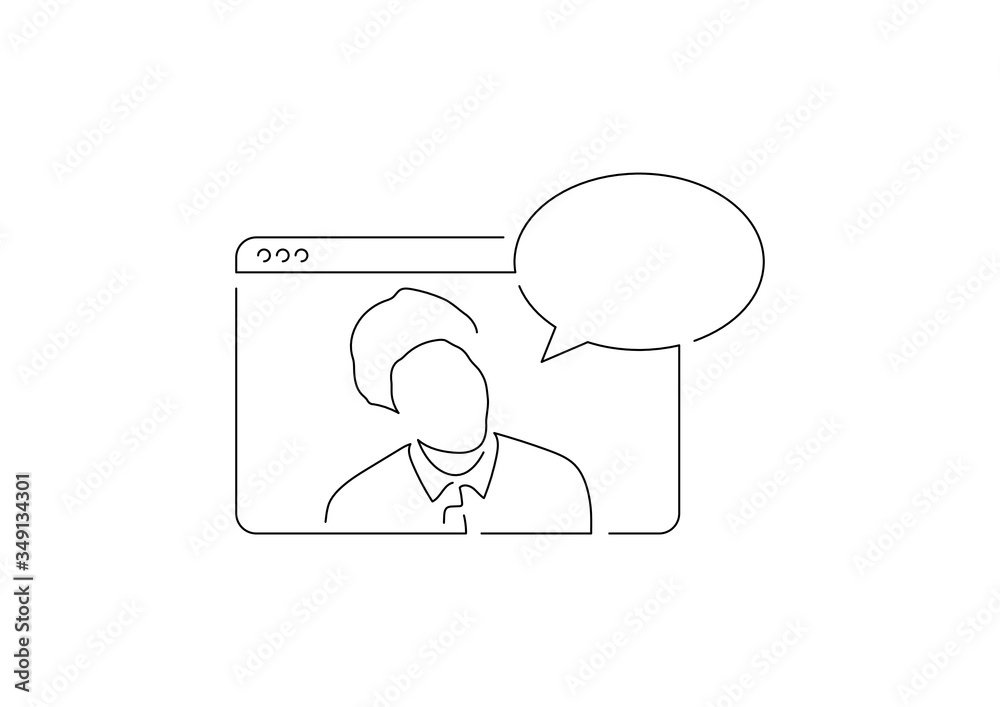 Communication isolated line drawing, vector illustration design. Communication isolated line drawing, vector illustration design.