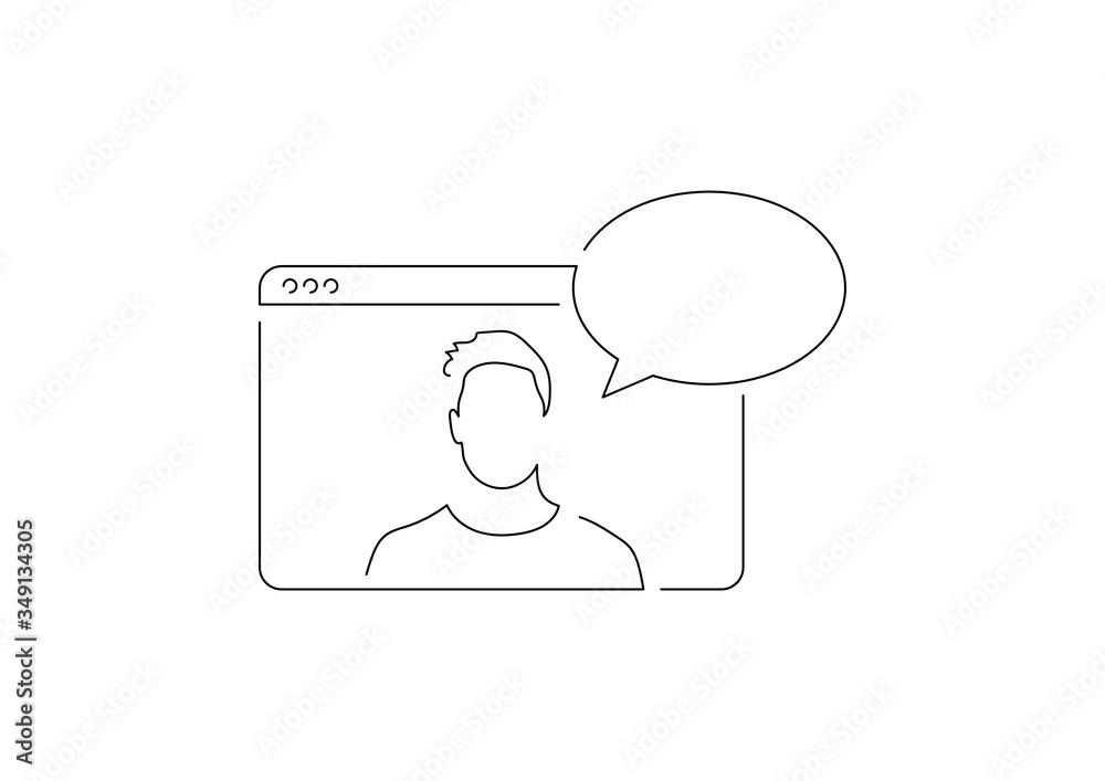 Communication isolated line drawing, vector illustration design. Communication isolated line drawing, vector illustration design.
