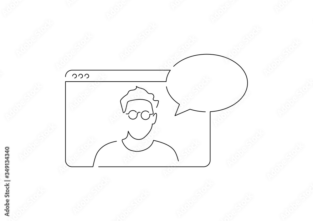 Communication isolated line drawing, vector illustration design. Communication isolated line drawing, vector illustration design.