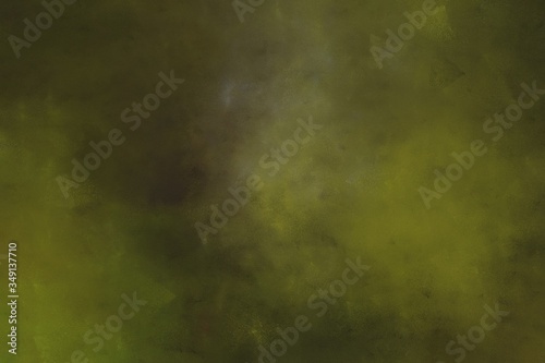beautiful abstract painting background texture with dark olive green, olive drab and very dark green colors. background with space for text or image