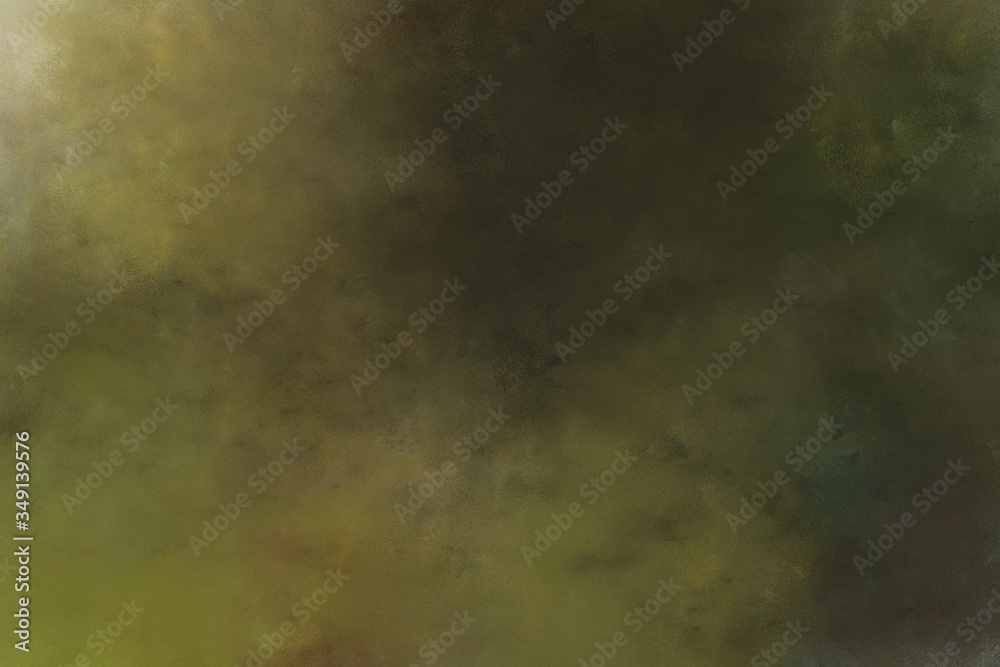 background dark olive green, pastel brown and tan colored vintage abstract painted background with space for text or image. can be used as poster or background