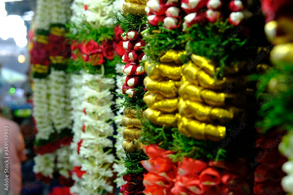 decorated flowers decorated flowers