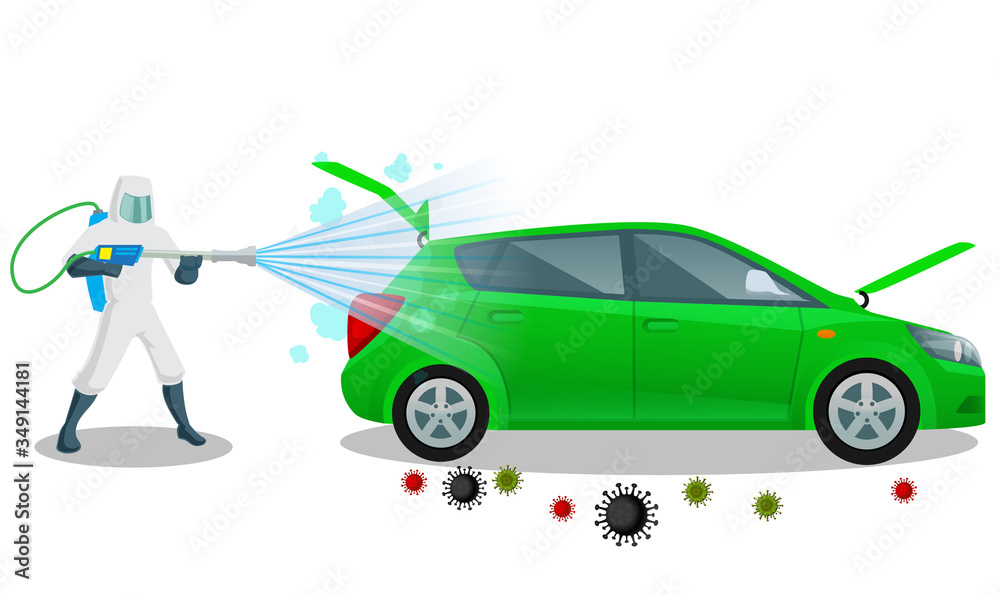 Vehicle sanitize and disinfectant services. Car sanitize for covid 19