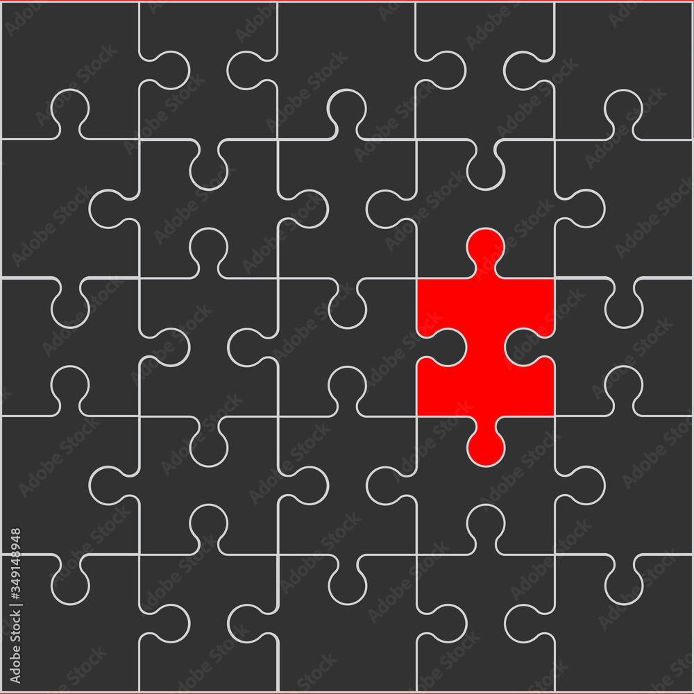 Set puzzle pieces. Texture mosaic background. Vector. Set puzzle pieces. Texture mosaic background. Vector.