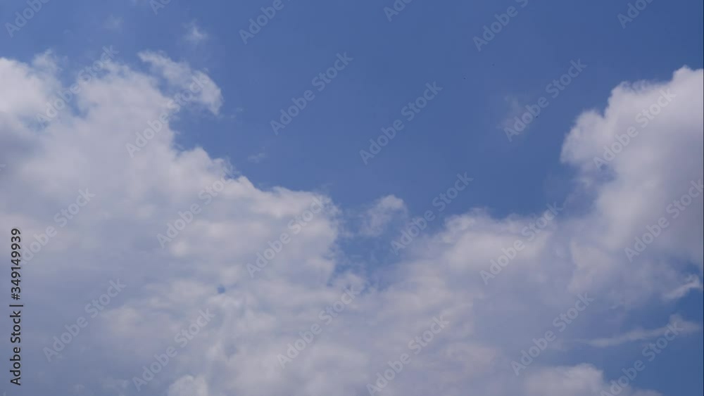 blue sky with clouds on sunny day timelapse blue sky with clouds on sunny day timelapse