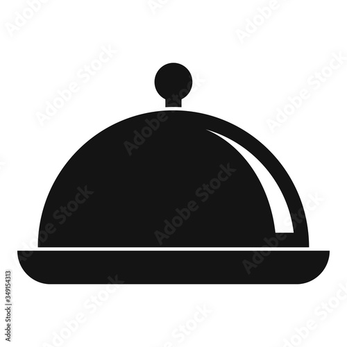 Tray pot icon. Simple illustration of tray pot vector icon for web design isolated on white background