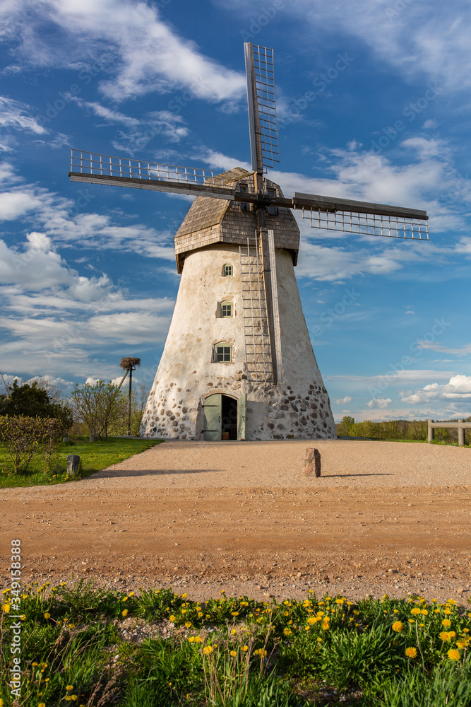 Cit Araisi, Latvia. Old historic windmill and nature. Cit Araisi, Latvia. Old historic windmill and nature.