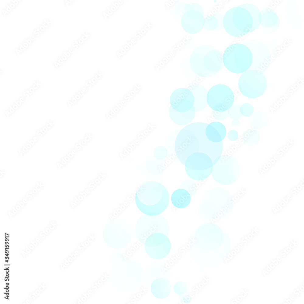 Bubbles Circle Dots Unique Blue Bright Vector Background Bubbles Circle Dots Unique Blue Bright Vector Background