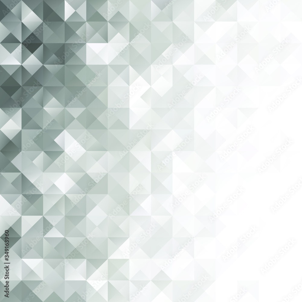 Gray Grid Mosaic Background, Creative Design Templates