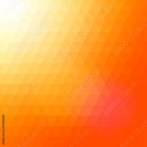 Orange Grid Mosaic Background, Creative Design Templates