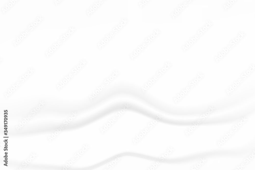 Abstract white and gray gradient color curve background, Vector Illustration
