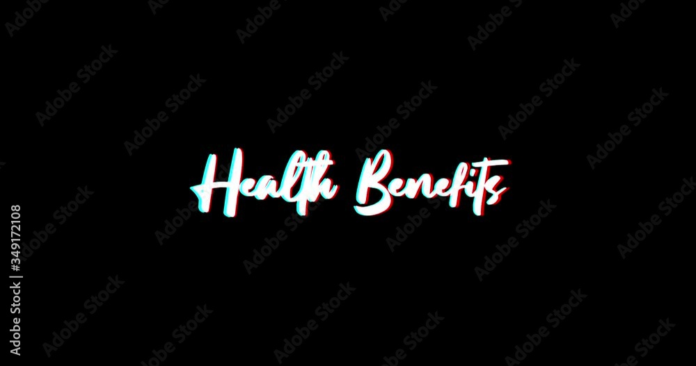 Health Benefits Calligraphy Text Glitch Effect Animation on Black Background
-4K Resolution Health Benefits Calligraphy Text Glitch Effect Animation on Black Background
-4K Resolution