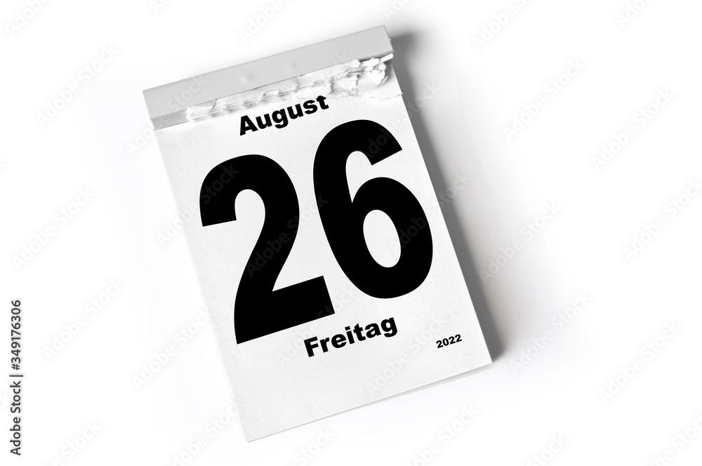 26 August 2022 26 August 2022