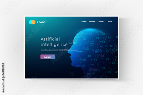 5G wireless internet wifi connection concept banner. website template background design elements in concept business presentation, vector