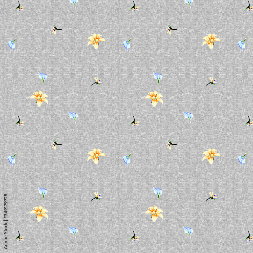 Seamless Floral Pattern design .. Seamless Floral Pattern design ..