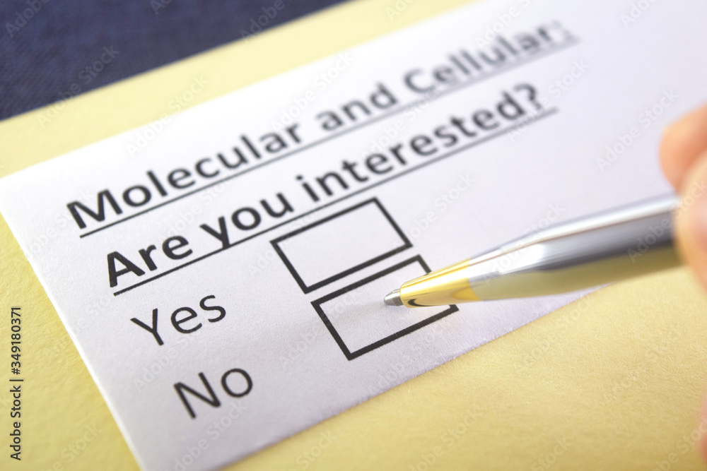 One person is answering question about molecular and cellular. One person is answering question about molecular and cellular.