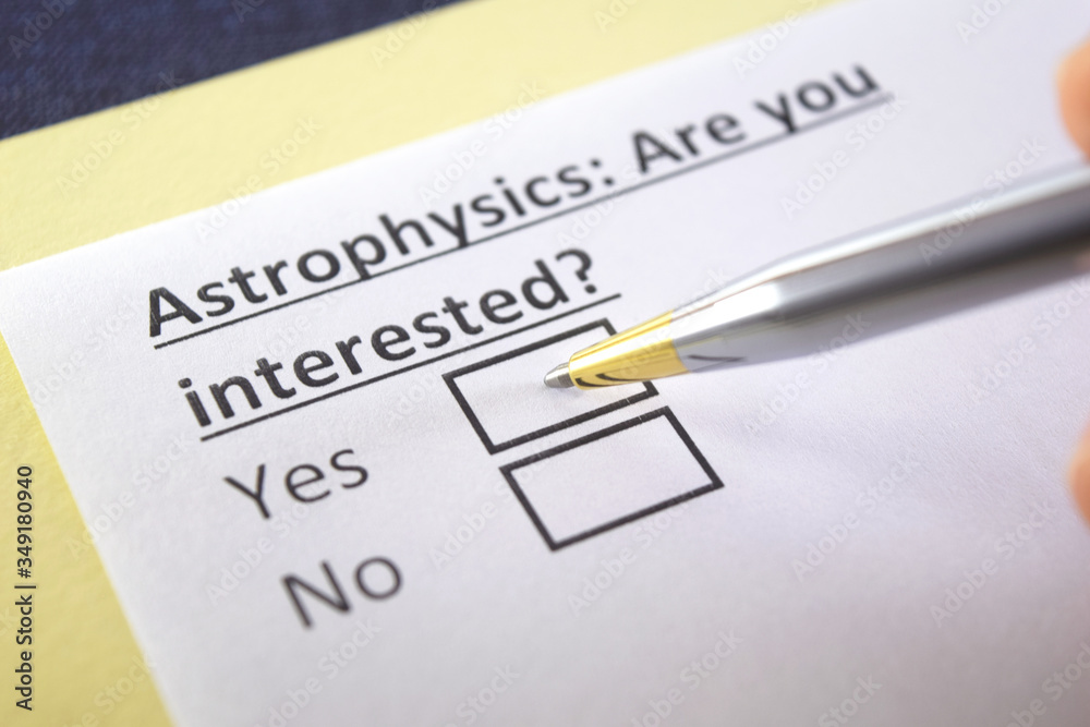 One person is answering question about astrophysics. One person is answering question about astrophysics.