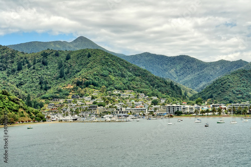 View of Picton , New Zealand