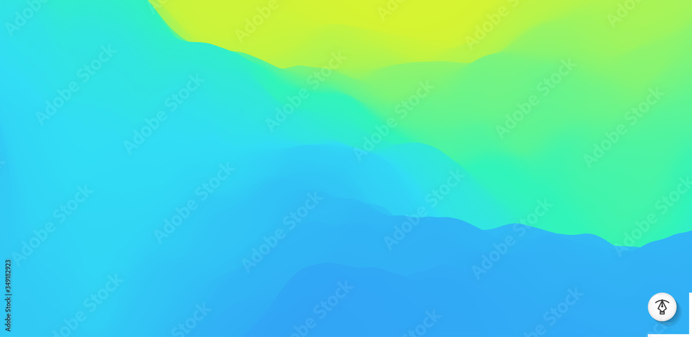 Abstract wavy background with dynamic effect. Color gradients for design. Vector Illustration.